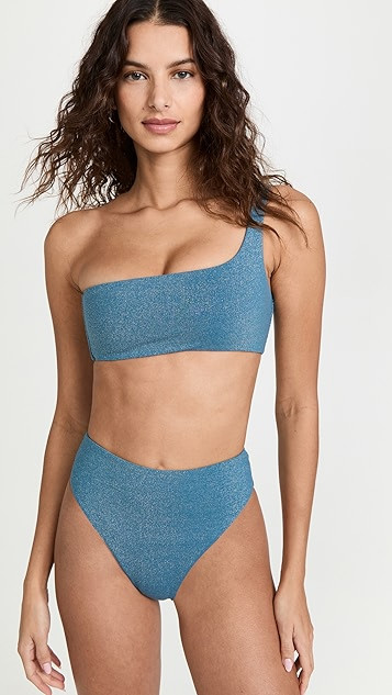 One Shoulder Bikini Top | Shopbop