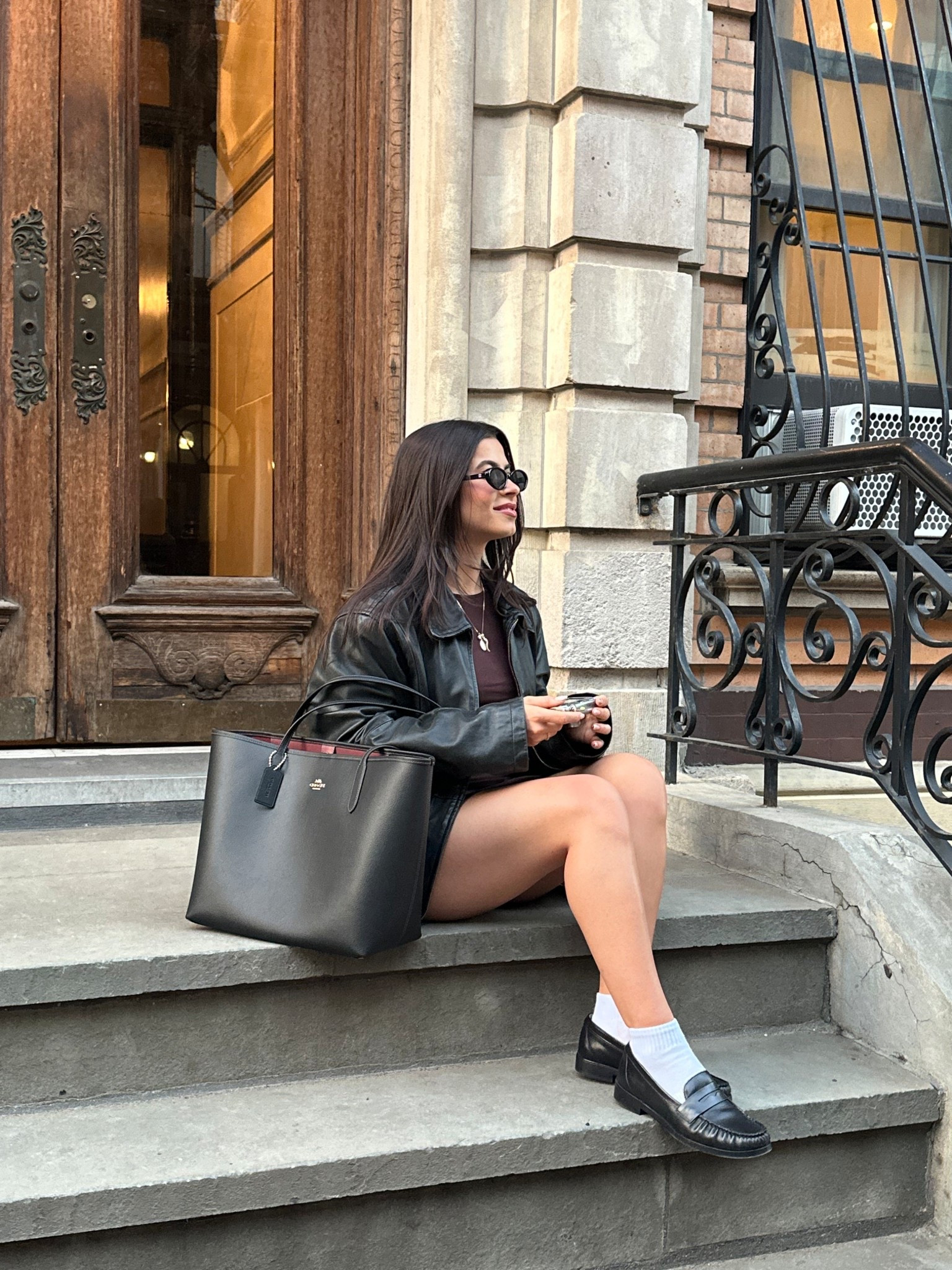 a bag that’s perfect for every occasion. Whether I’m going to Pilates, work or on a date… it’s always coming with me! It fits everything I need + more and elevates every look!! @coach #CoachPartner #CoachNY

