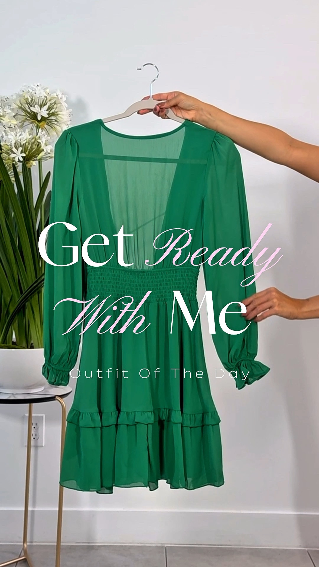 Green Dress OOTD 

#LTKBeauty #LTKOver40 #LTKSeasonal