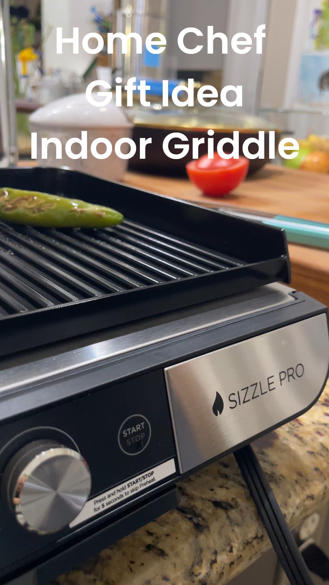 Gift idea for your favorite home chef 🧑‍🍳 
I like that our indoor griddle can switch from a flat cooktop to this griddle for grill marks that can be achieved inside. 

Foodie gift ideas, worth it kitchen countertop appliances 

#LTKGiftGuide #LTKfoodie #LTKHome