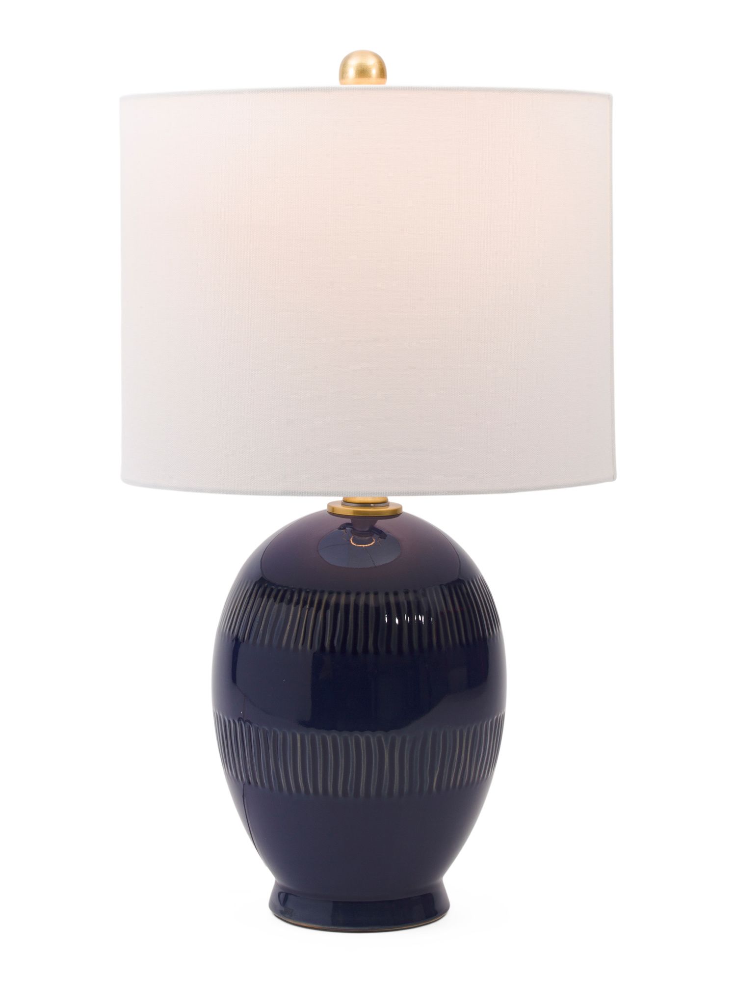 22in Linen Table Lamp | TJ Maxx