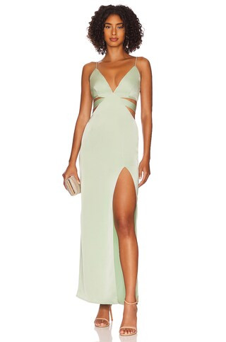 superdown Stacie Maxi Dress in Sage from Revolve.com | Revolve Clothing (Global)
