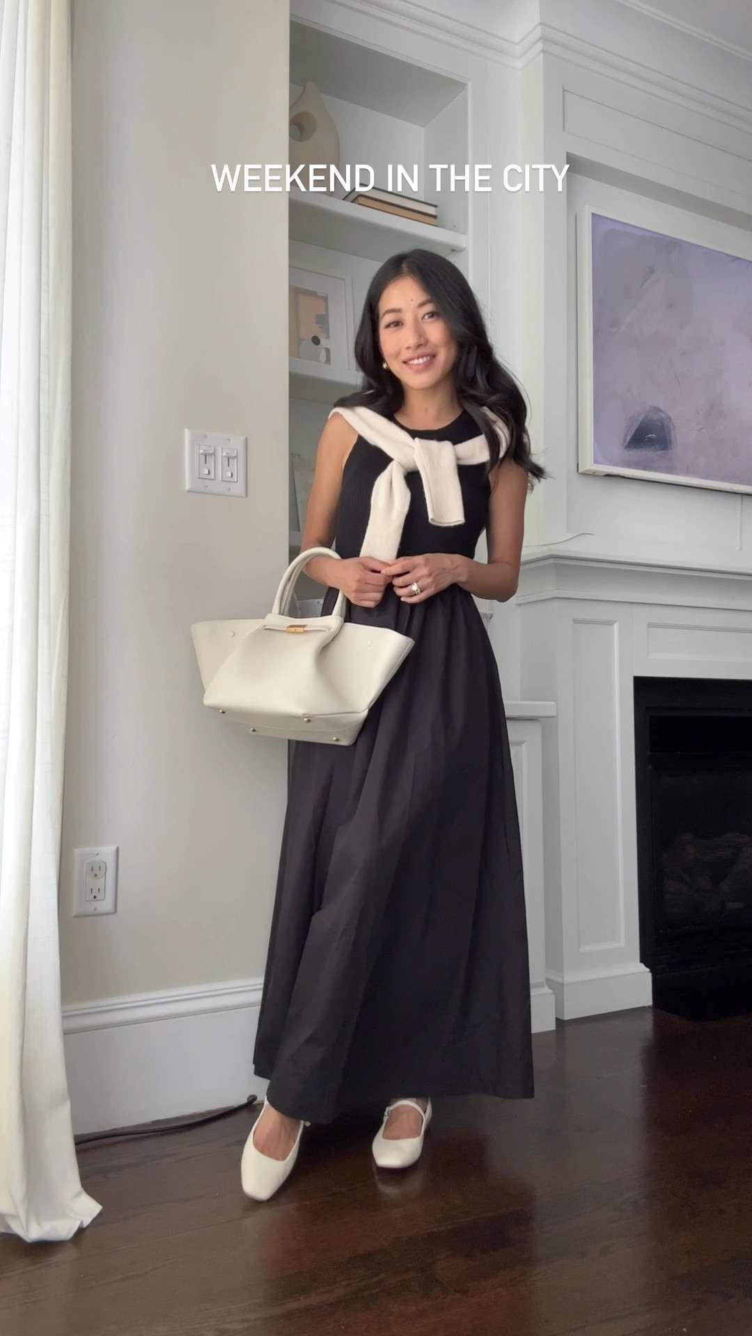 Dress is moon river size Xs , maxi length on me (5 feet tall). Linked similar mixed fabric dresses - Everlane is a great option starting in xxs

Look 1: demellier bag, dolce vita Maryjane flats 5.5

Look 2: Madewell belt xxs, jcrew sunglasses , reformation sandals, the daily edited box bag (old)

Look 3: old turtleneck, Edited pieces belt xxs (just restocked), tony Bianca pumps, Chanel bag

Look 4: old Janessa Leone boater hat (linked a similar one I also own with a great fit!), castaner espadrilles 

Look 5: Hermes belt, Loewe bag, jcrew sandals (old)


#LTKfindsunder100 #LTKstyletip #LTKwedding
