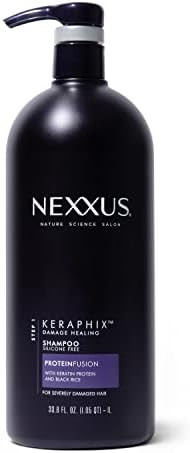 Nexxus Keraphix Shampoo for Damaged Hair With ProteinFusion Keratin Protein, Black Rice, Silicone-Fr | Amazon (US)