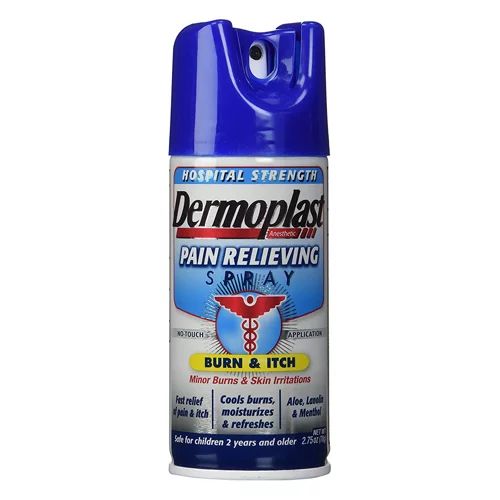 Dermoplast Hospital Strength Pain Relieving Spray For burn and Itch- 2.75 Oz, 3 Pack | Walmart (US)