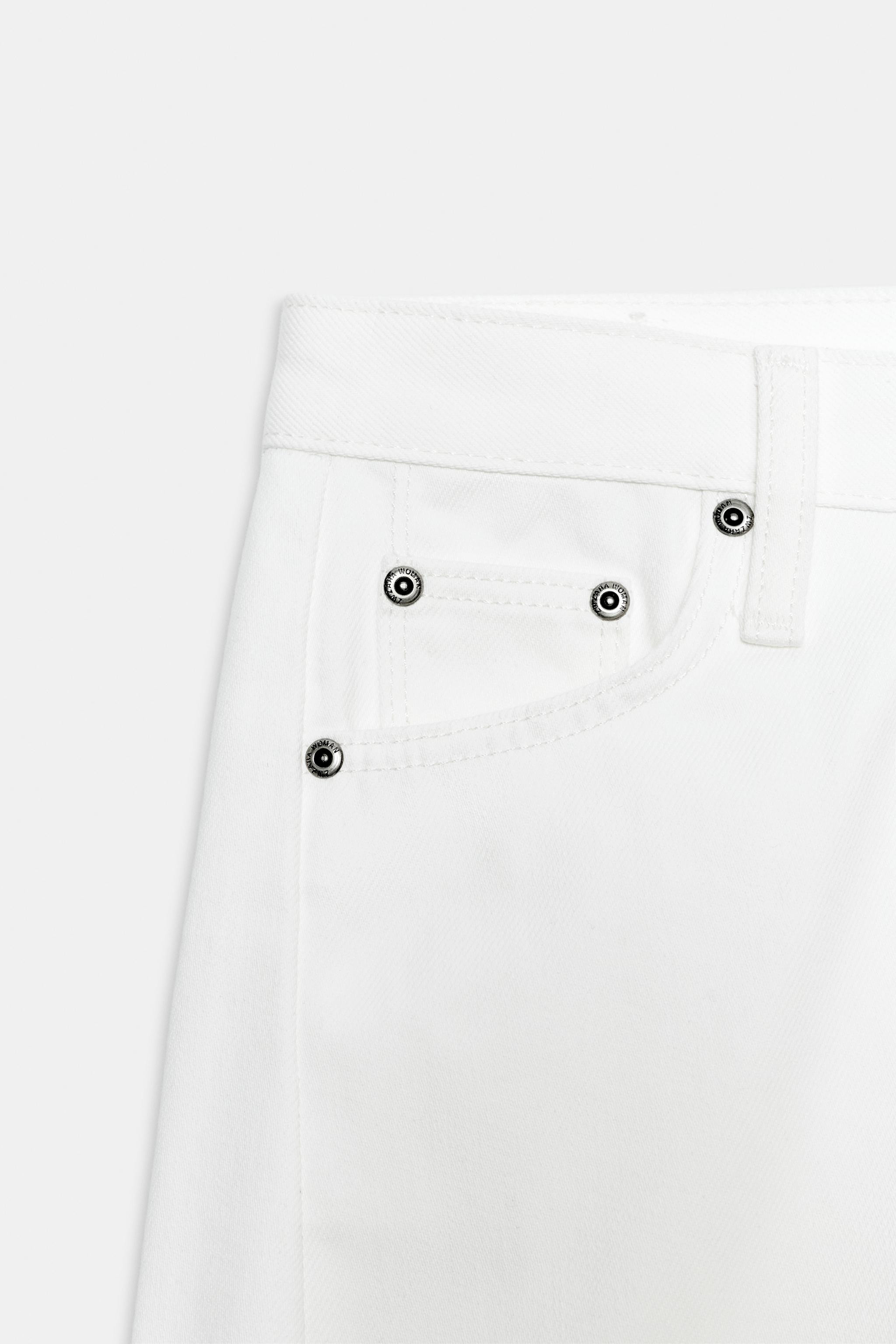 ZW COLLECTION MID-RISE RELAXED ANKLE JEANS | Zara UK
