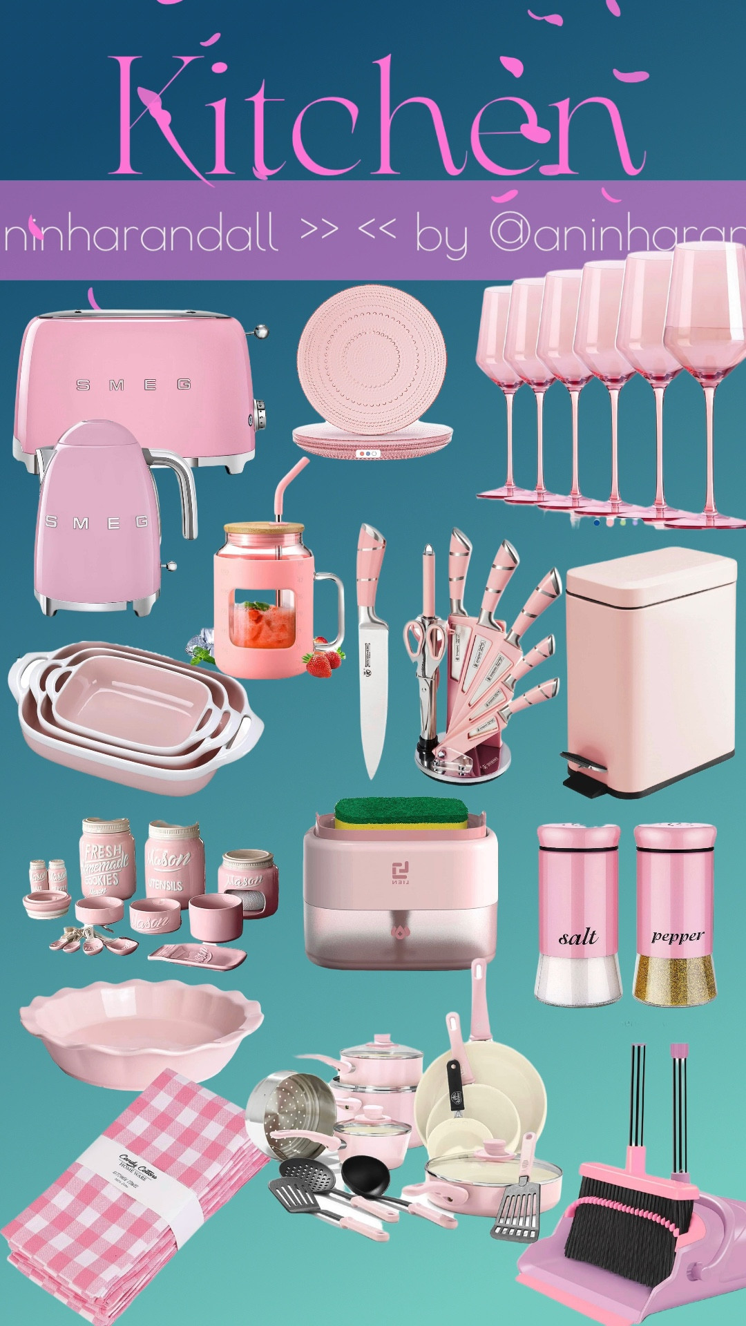 Amazon Finds | Kitchen supplies | Pink Kitchen | Farmhouse Inspo 

#LTKhome #LTKwedding #LTKFind
