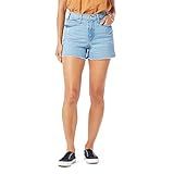 Signature by Levi Strauss & Co. Gold Label Women's Heritage High Rise 3" Shorts (Standard and Plu... | Amazon (US)