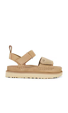 UGG Goldenstar Sandal in Sand from Revolve.com | Revolve Clothing (Global)