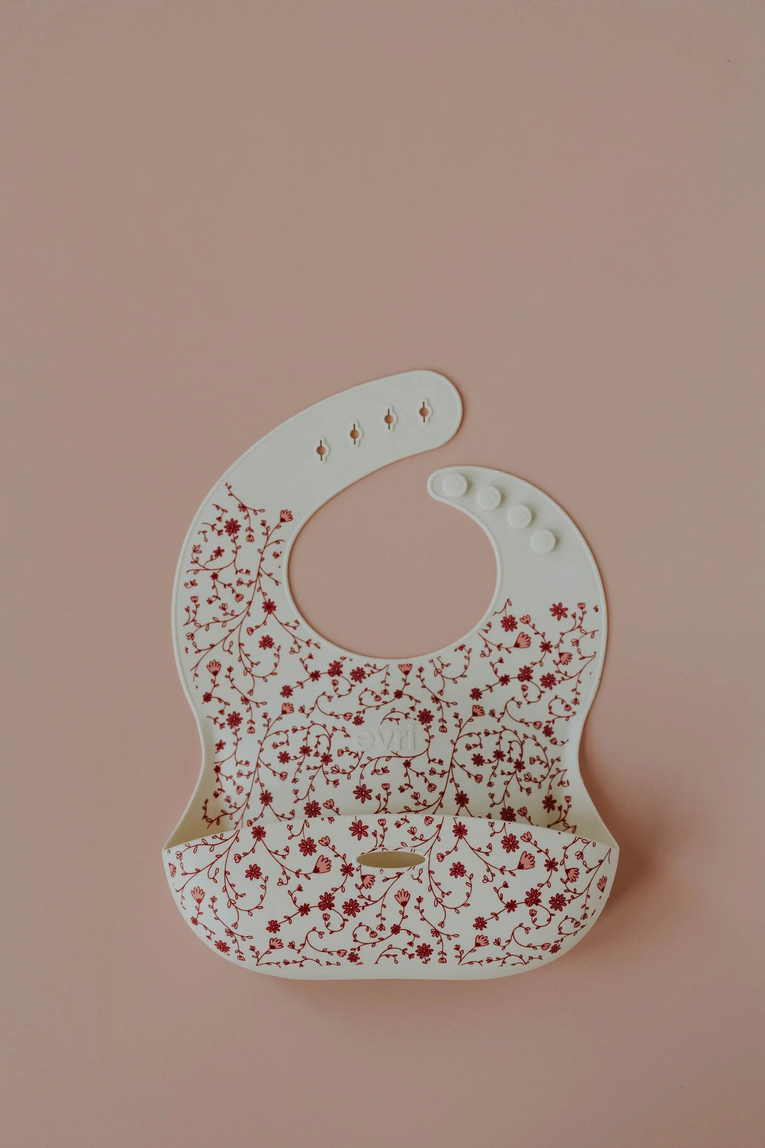 Printed Silicone Bib Blossom | Evri LLC