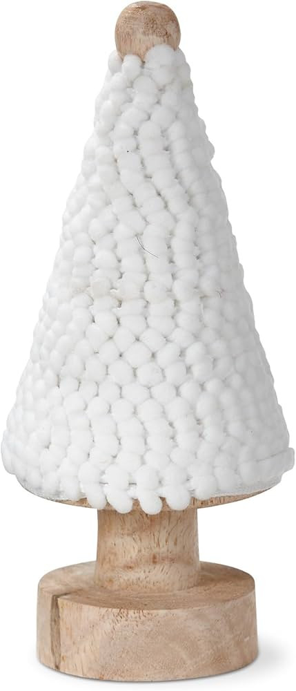 tag White Pom Pom Ribbon Spool 6mm x 5yd - Cotton Craft Ribbon for Christmas Decor, Spot Clean, 6... | Amazon (US)