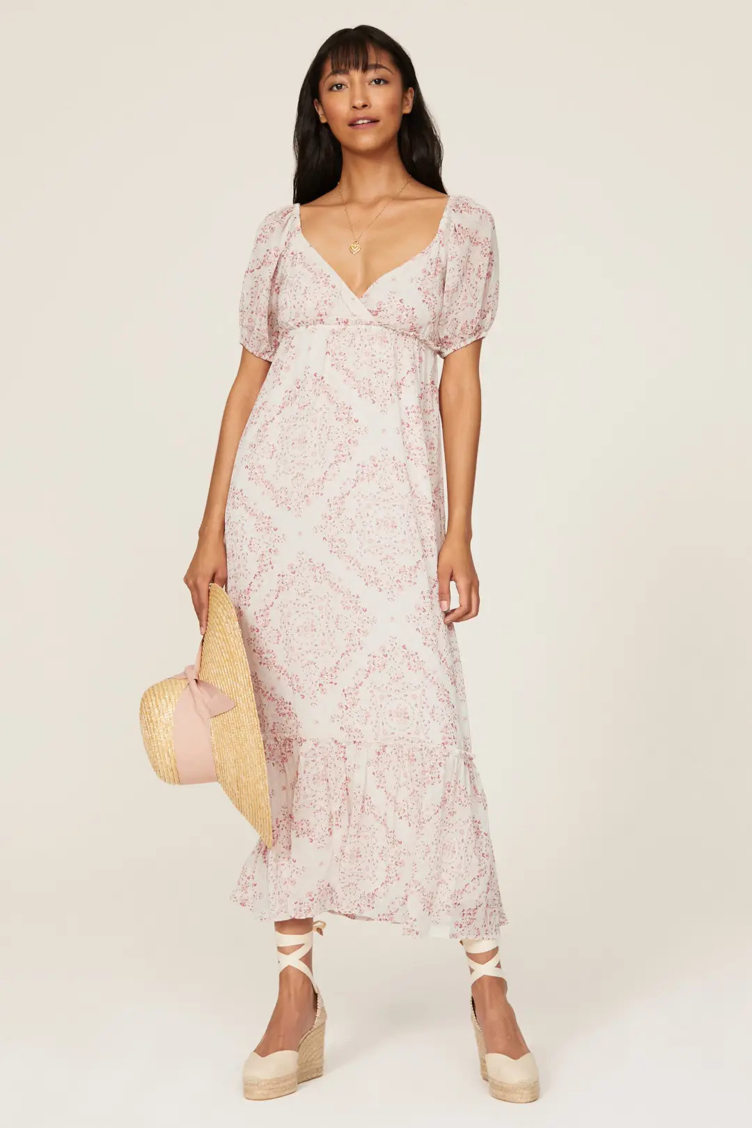 Printed Midi Dress | Rent the Runway