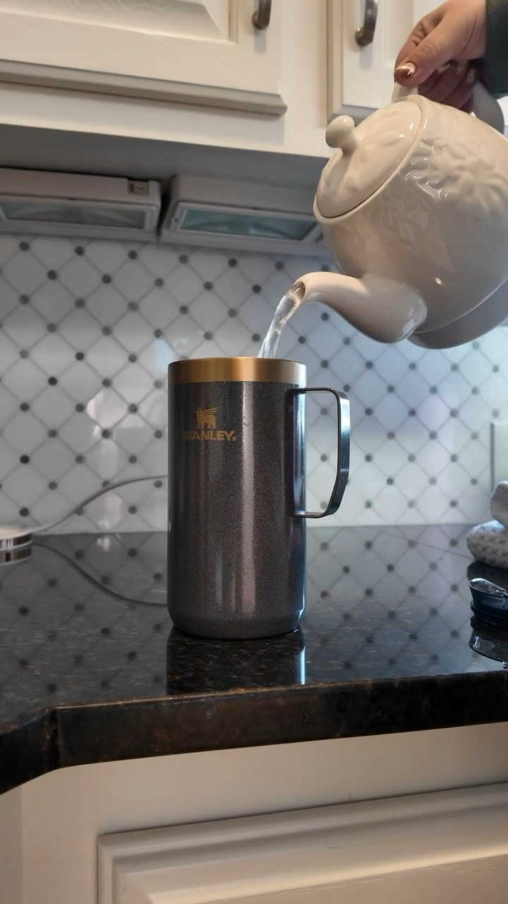 I got my husband and I matching Stanley cups! The Stanley Quencher in fairy dust for him and for me the Stay Hot Camp Mug in fairy dust! Let’s make a drink 😜 #stanleypartner

#LTKMens #LTKGiftGuide #LTKHoliday