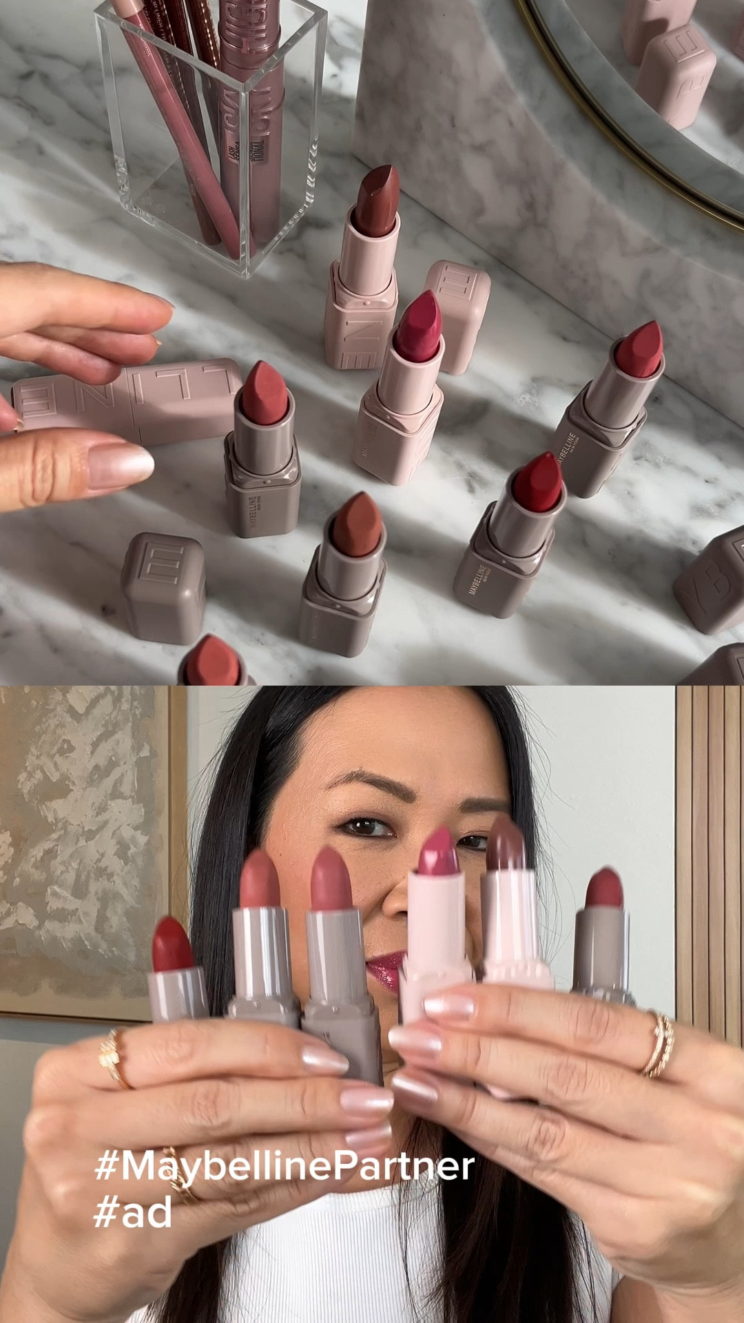 #ad Lipstick perfection with the new @maybelline Serum Lipstick that just launched at @target. 💋Completely obsessed with this flawless lip formula that comes in a Satin and Matte formula. Love this ultra comfortable long-wear formula. Pigment is 10/10 incredible with smooth application. These are one swipe wonders!

Find them out now at @target and linked in my @shop.ltk #liketkit

#MaybellinePartner #TargetPartner #Target 


#LTKFindsUnder50 #LTKBeauty #LTKHoliday