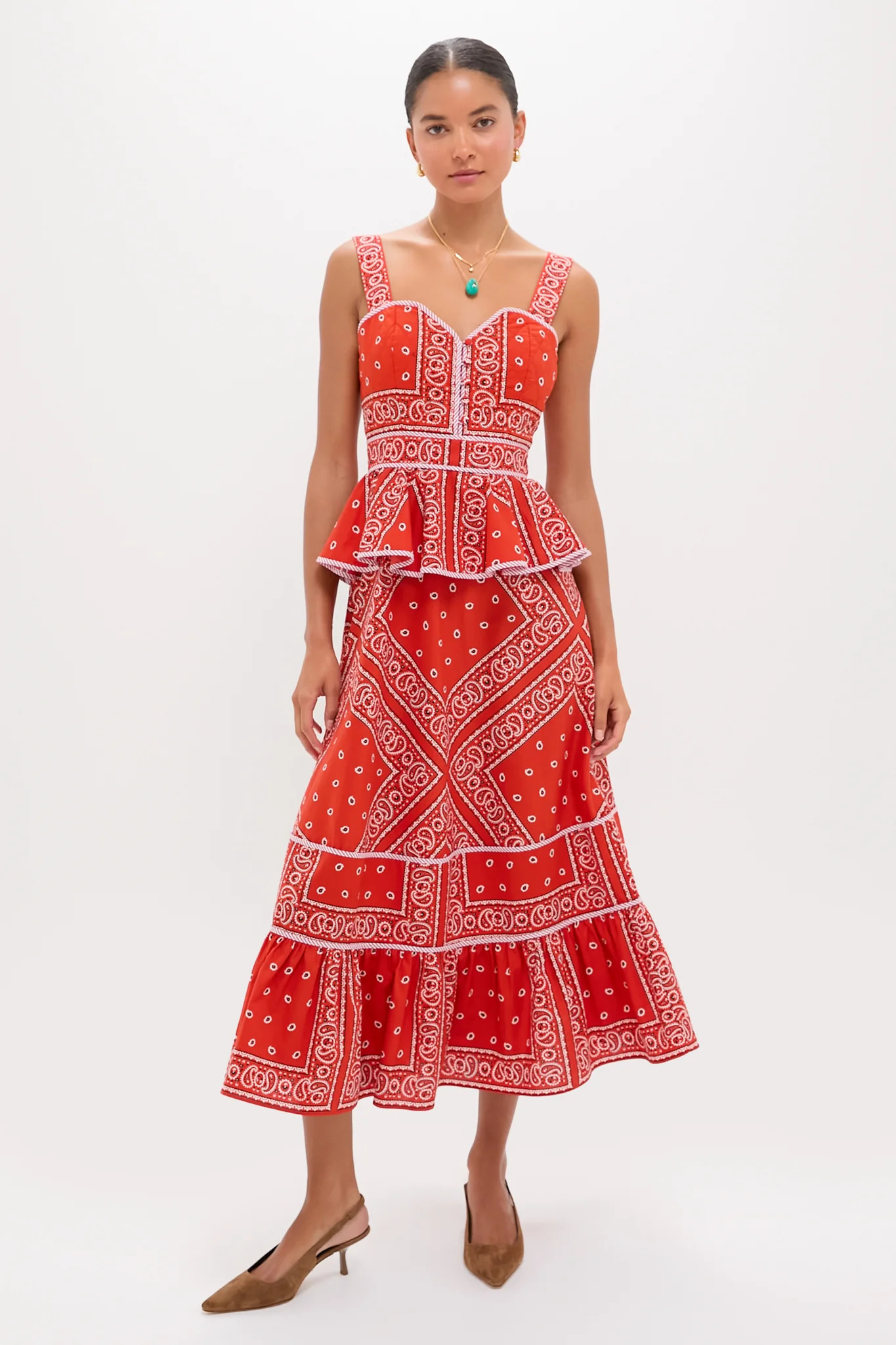 Aces Wild Red Lacey Dress | Tuckernuck (US)