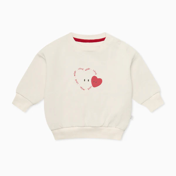 MORI Heart Oversized Sweatshirt & Joggers | Baby Mori