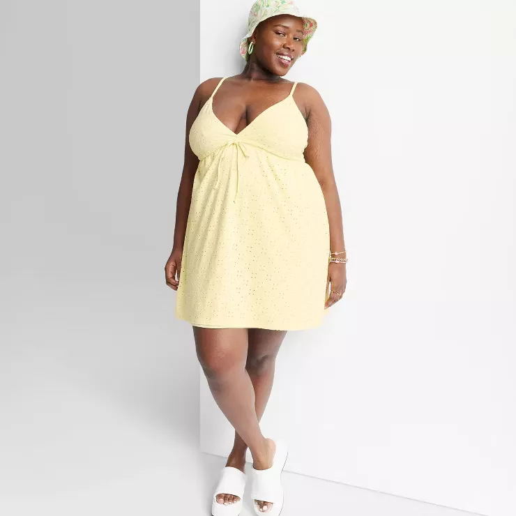 Target eyelet outlet dress