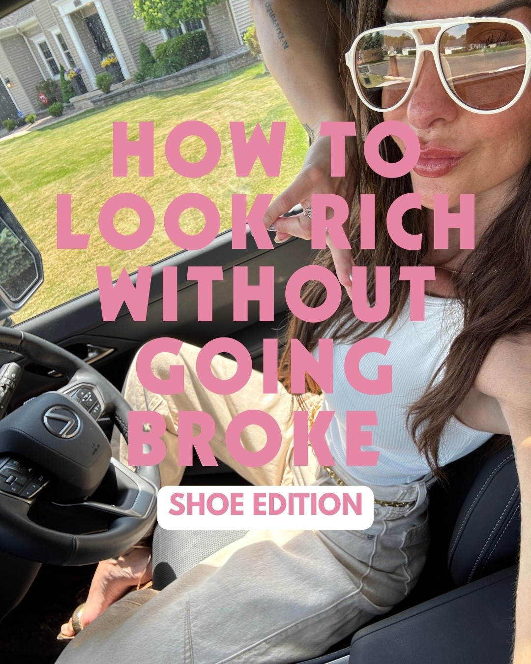 How to look rich without going broke shoe edition.