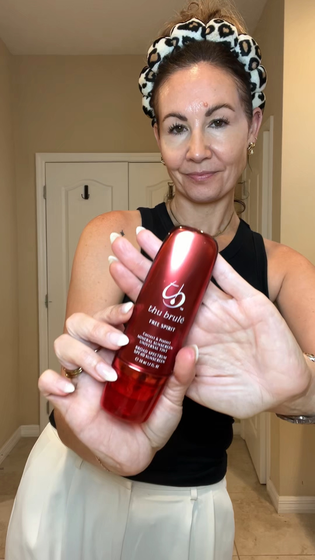 Thu brule tinted mineral spf , hydrating serum 

#LTKselfcare #LTKOver40 #LTKgrwm