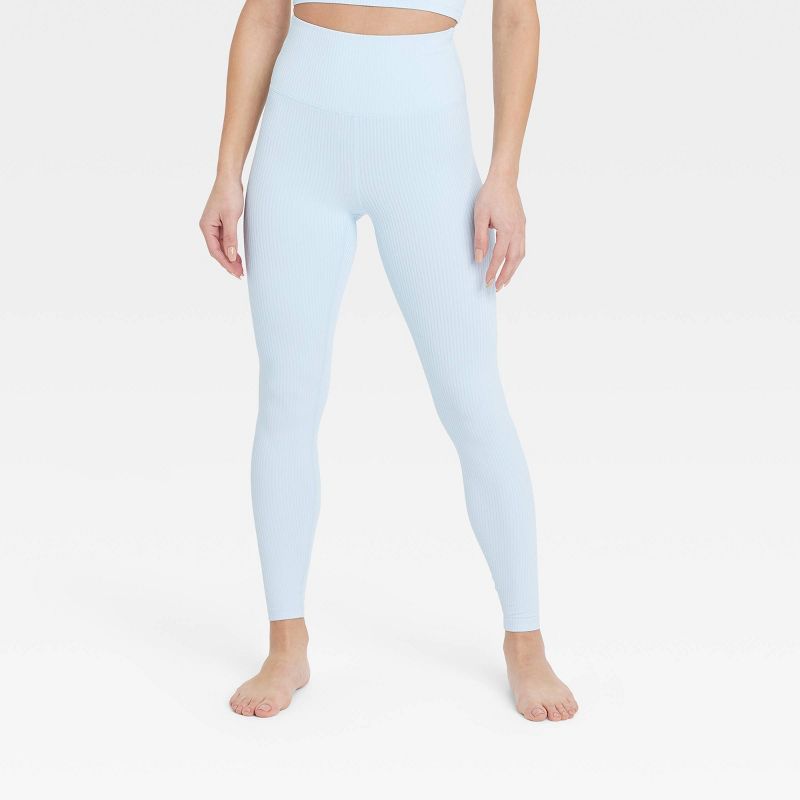 Women's Ultra High-Rise Rib Leggings - All in Motion™ | Target