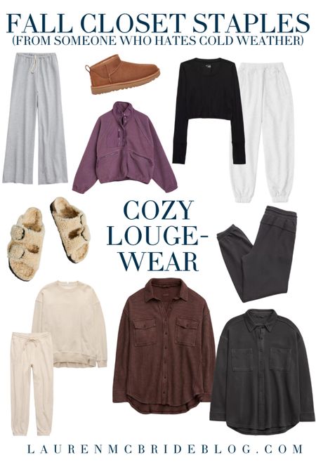 Fall Closet Staples (from someone who hates the cold 😭😂): Last but not least…lounge wear! This is my UNIFORM for fall! Day in and day out you can find me in one of these! 

#LTKSeasonal #LTKstyletip