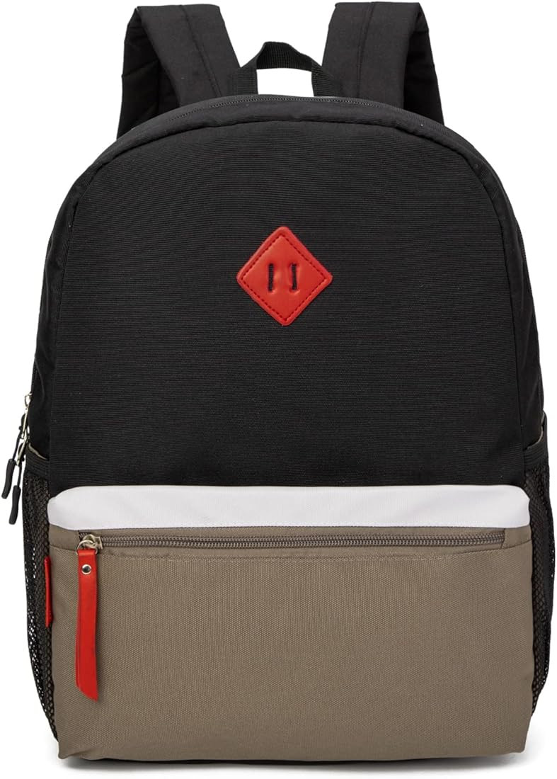HawLander Little Kids Backpack for Boys Toddler School Bag Fits 3 to 6 years old, 15 inch, Black ... | Amazon (US)