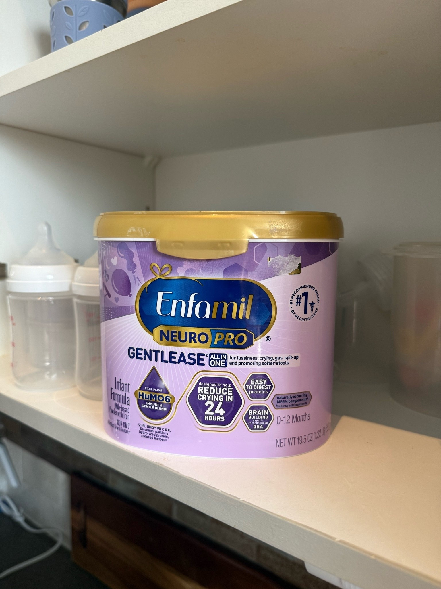 #ad A staple in our cabinet for the baby’s sensitive tummies! @Target @enfamil #TargetPartner #Enfamil