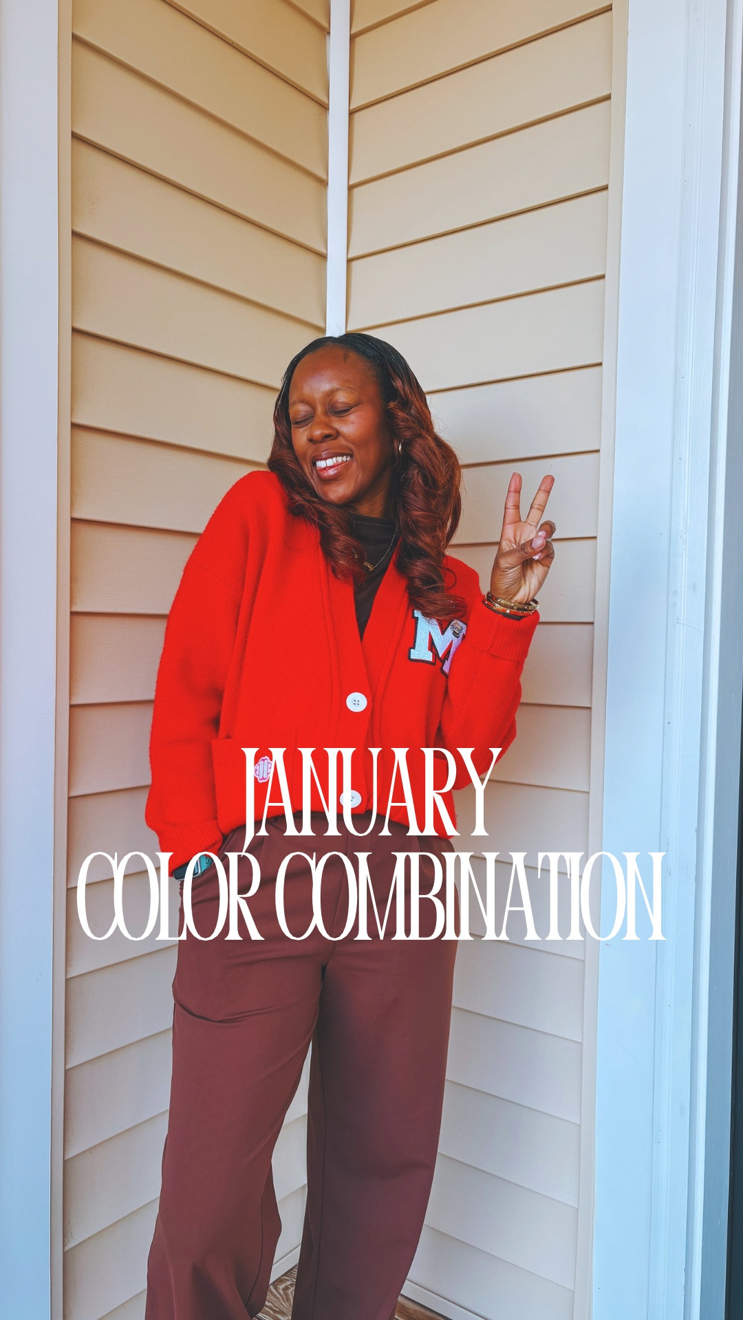 Love this color combination! ❤️🤎 This cardigan isn’t on Maje’s website, but I’ve linked a cute one from Amazon!

#LTKgrwm #LTKValentine #LTKPetite