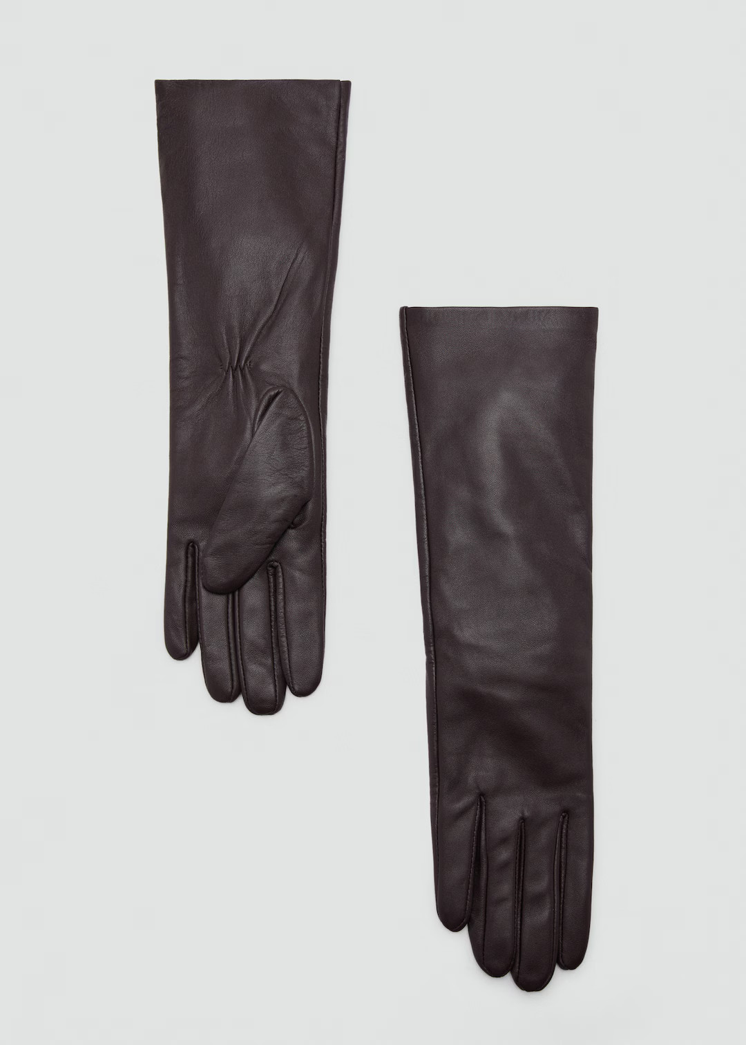 Leather long gloves | Mango (US/MX/AU)