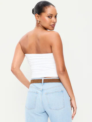 Hug Double-Layer Tube Top | Old Navy (CA)