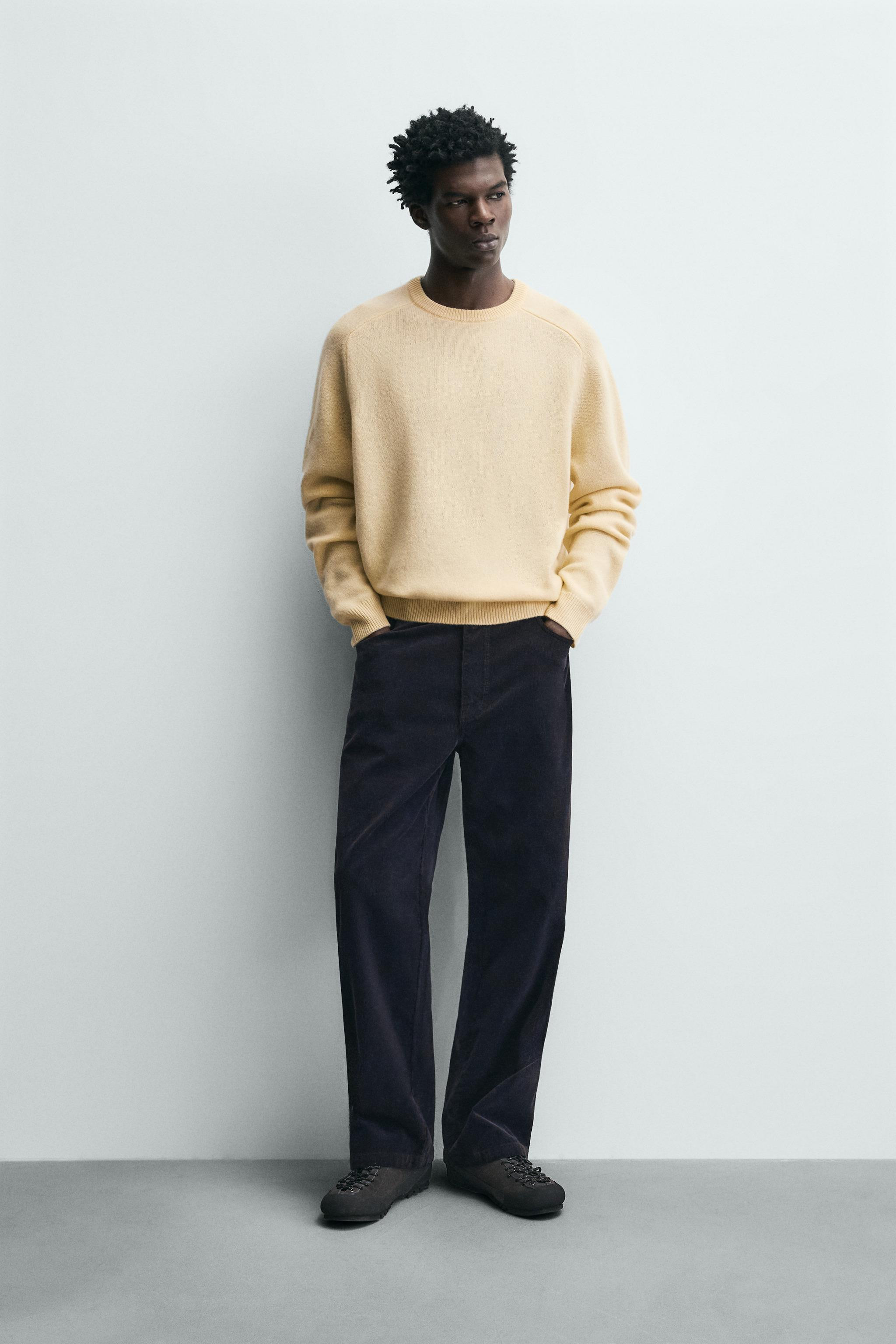 REGULAR FIT WOOL BLEND JUMPER | Zara US