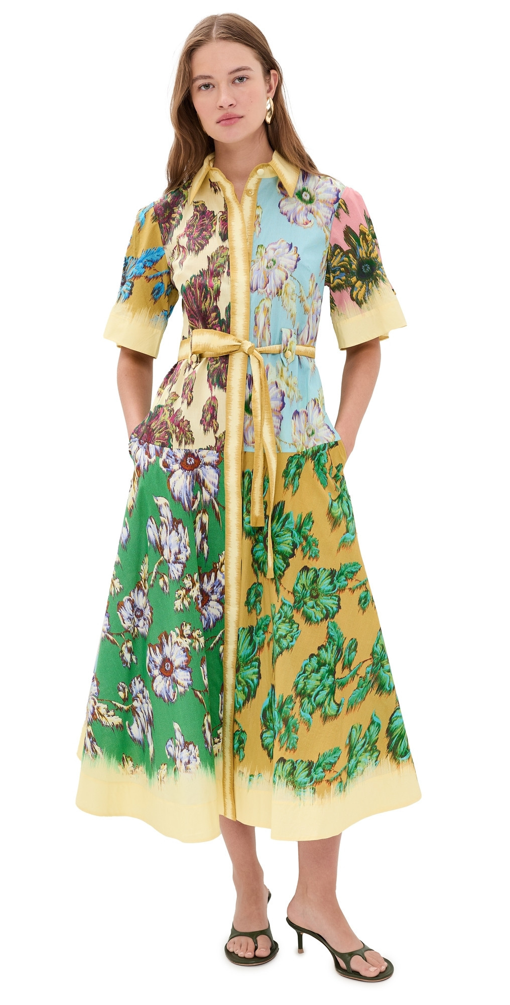 ALÉMAIS Jerry Shirtdress Multi 4 | Shopbop