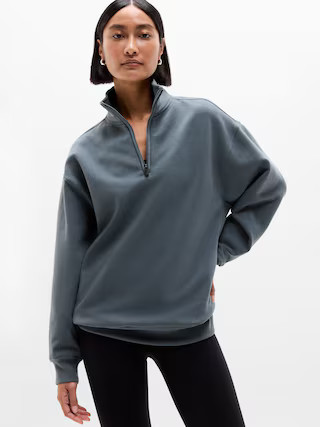 Forever Fleece 1/4 Zip Sweatshirt | Athleta