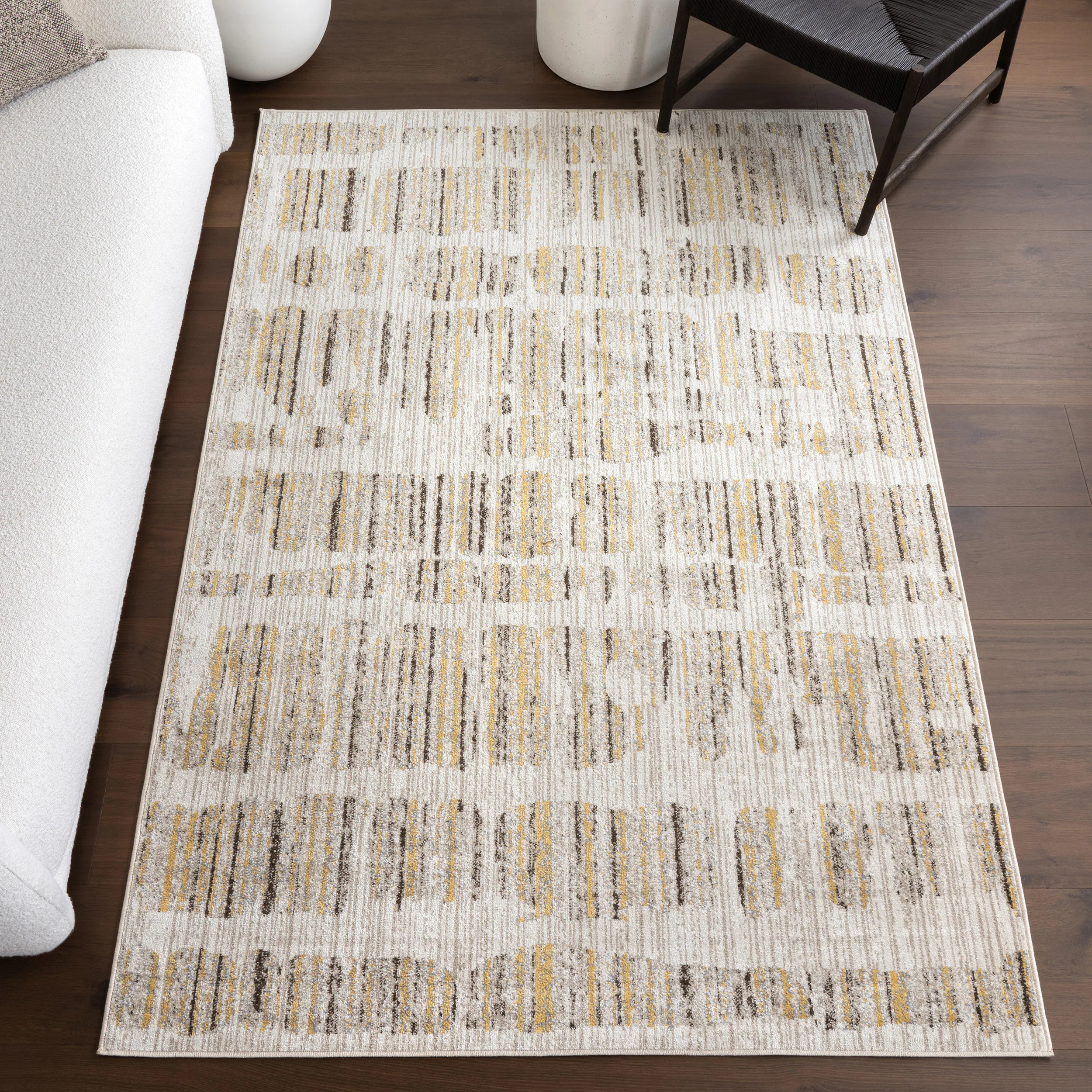 nuLOOM Maemi Abstract Machine Washable 4ft. x 6ft. Area Rug Polyester one_size | 200KKON35A-406 | Lowe's