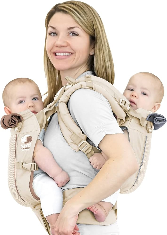 TwinGo Carrier - Air Model - Neutral - Great for All Seasons - Breathable Mesh - Fully Adjustable... | Amazon (US)