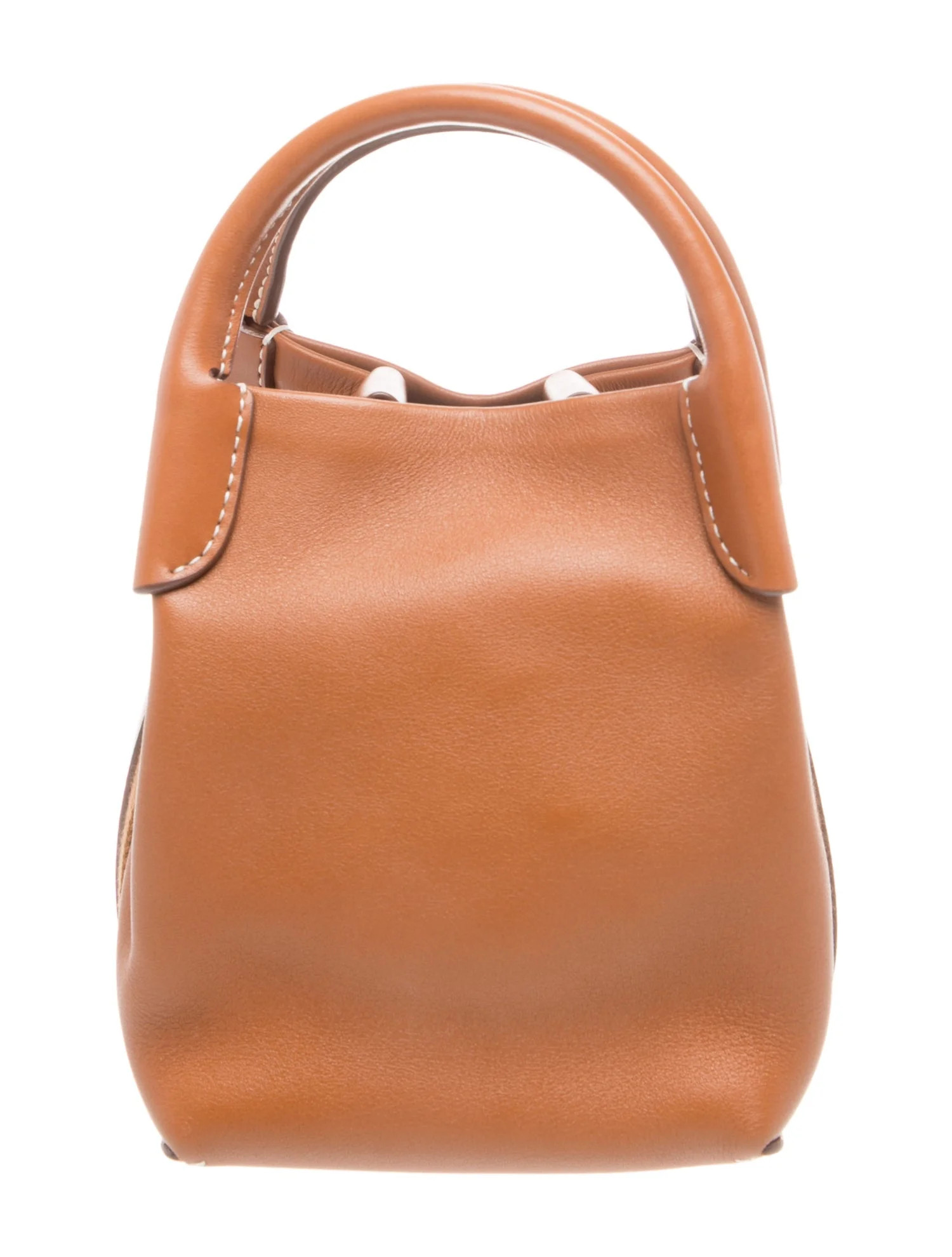 Loro Piana Calfskin Bale Micro - Brown Handle Bags, Handbags - LOR207725 | The RealReal | The RealReal