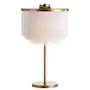 Jonathan Y - Coco 27.5" Fringed/Metal LED Table Lamp, /White - Gold | Best Buy U.S.