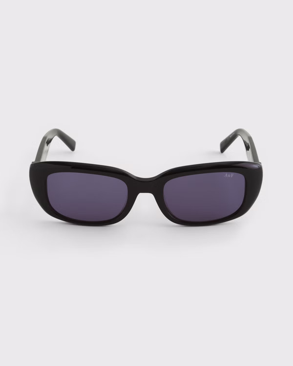 Women's Narrow Rectangular Sunglasses | Women's Accessories | Abercrombie.com | Abercrombie & Fitch (US)