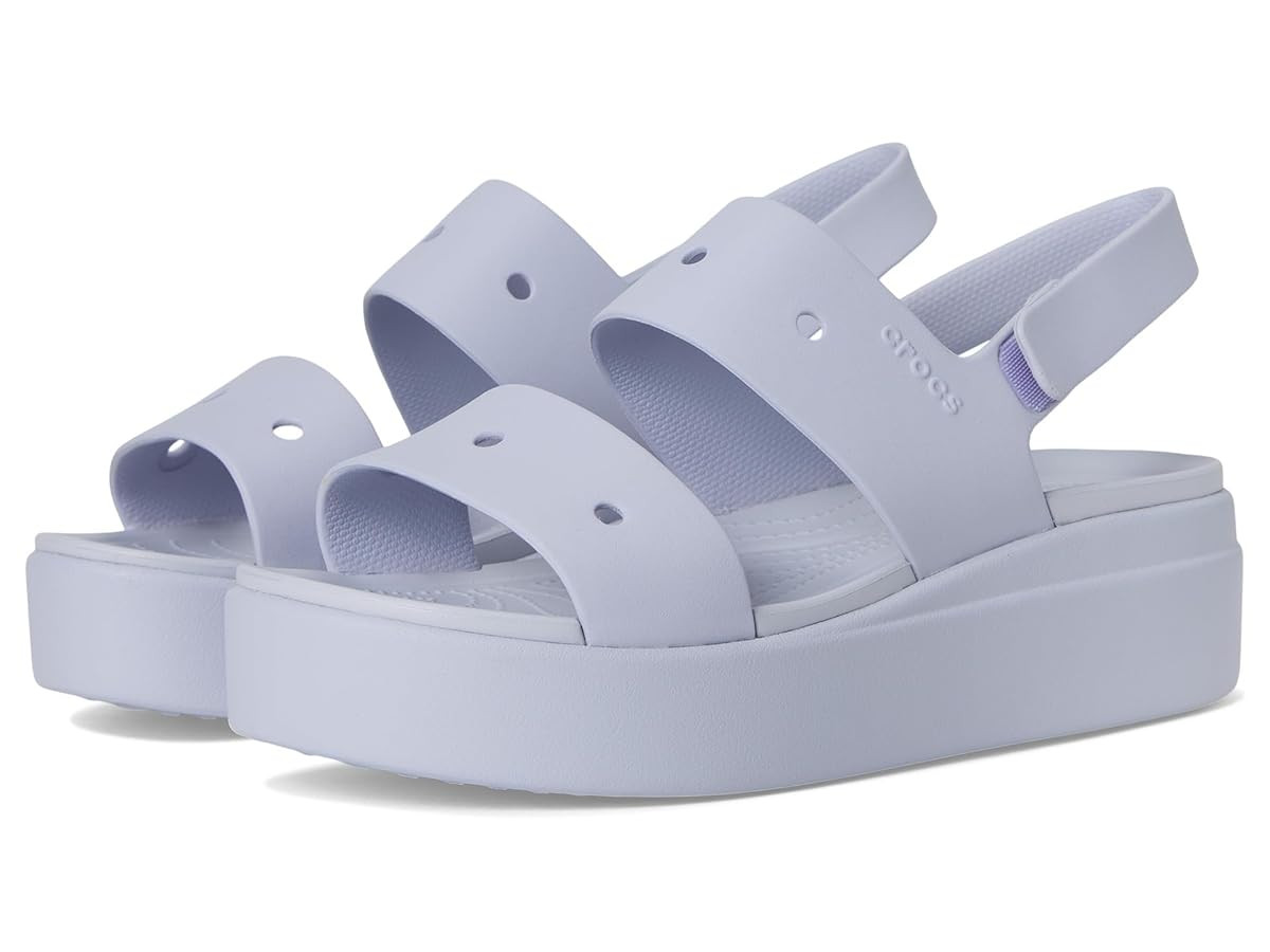 Crocs Women's Brooklyn 4u Low Wedges Sandal | Amazon (US)