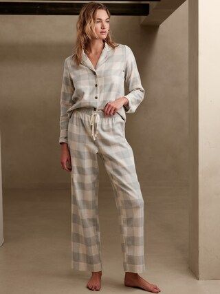 Flannel Pajama Pant | Banana Republic Factory