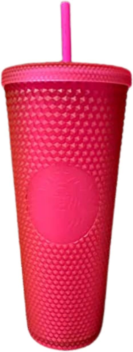 Starbucks Summer 2021 Limited Edition Hot Pink Studded Tumbler | Amazon (US)