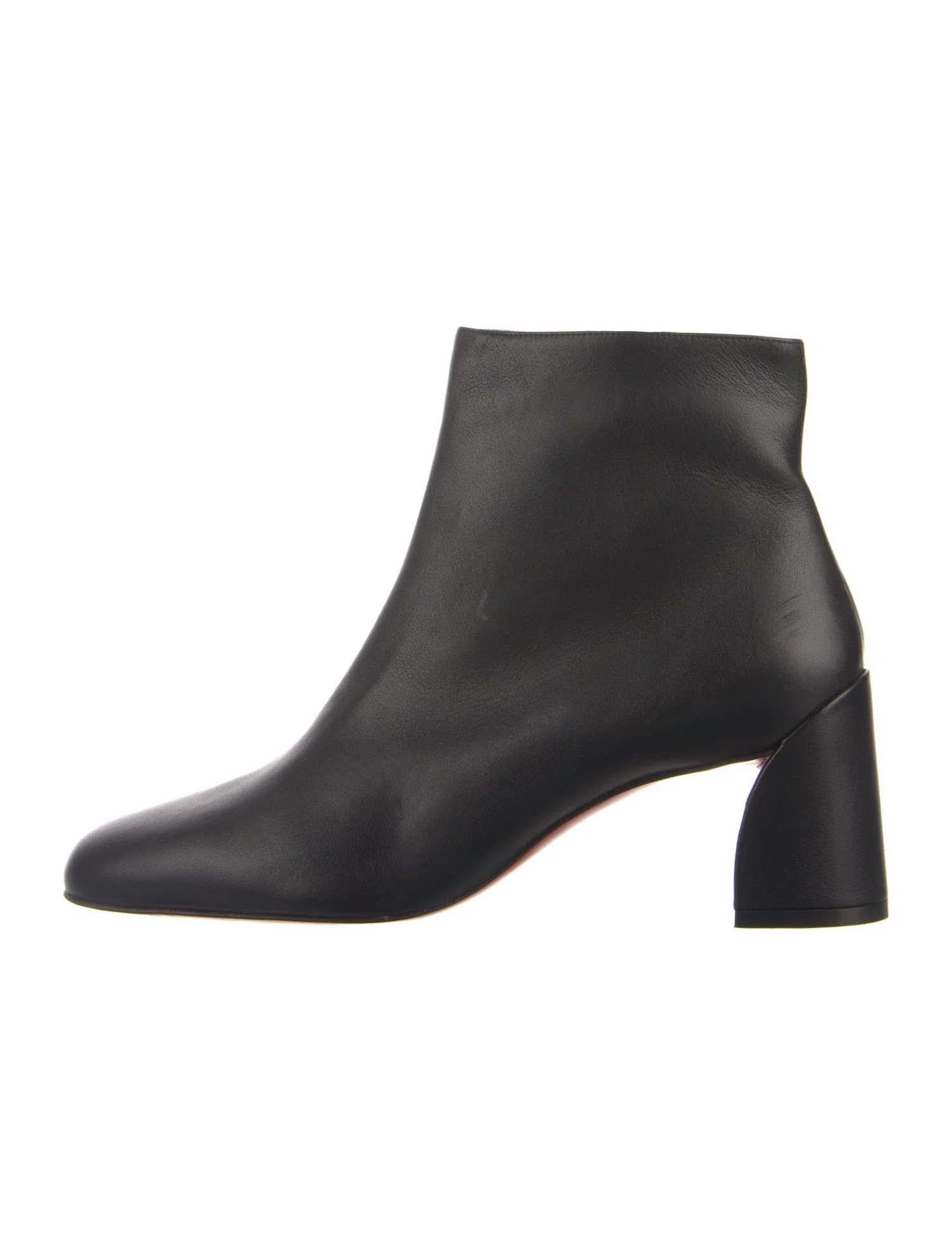 Christian Louboutin Leather Boots - Black Boots, Shoes - CHT536452 | The RealReal | The RealReal