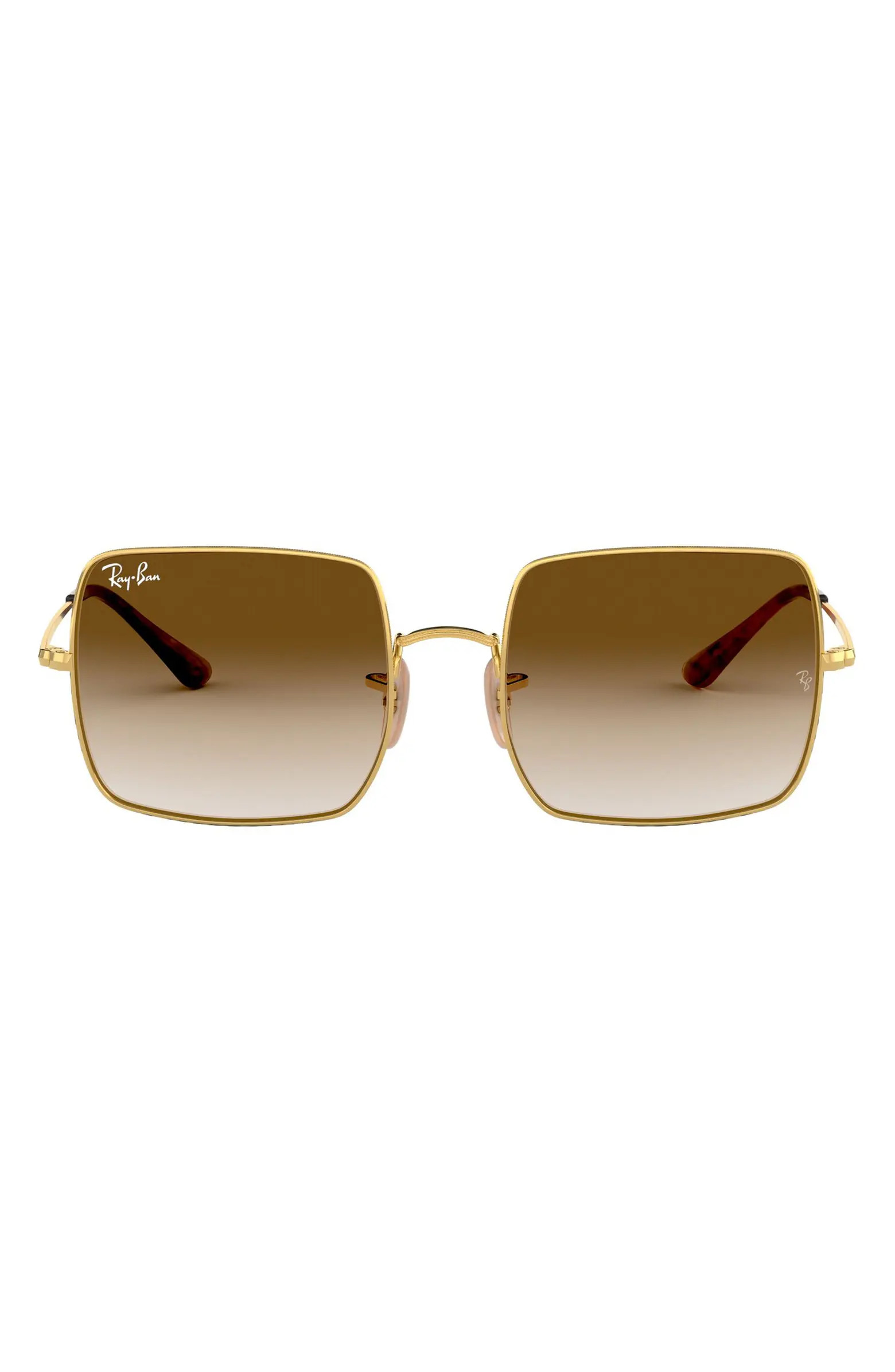 54mm Gradient Square Sunglasses | Nordstrom