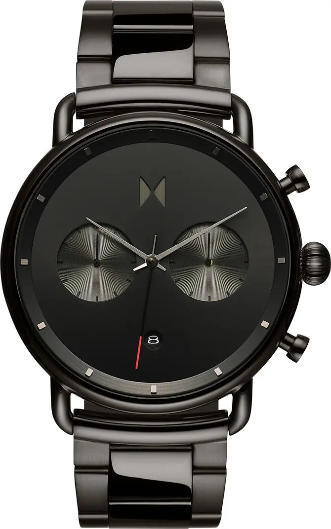 MVMT Blacktop Chronograph Bracelet Watch, 47mm | Nordstrom | Nordstrom