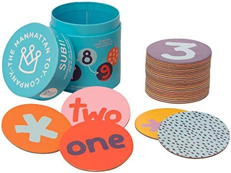 Manhattan Toy Subi! 30 Piece Early Number Learning Basic Math Skill Puzzles and Matching Game | Amazon (CA)