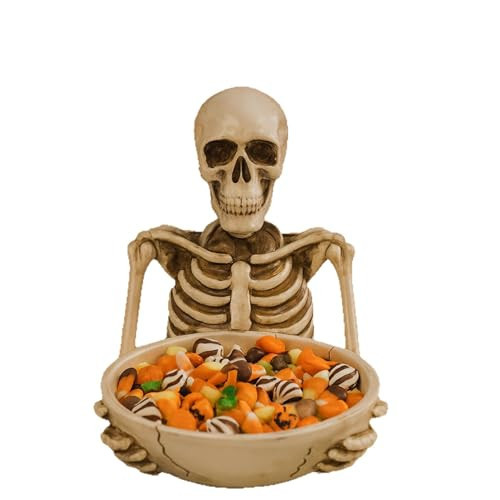 Skeleton Ornaments Home Decor Desktop Sculpture Key Storage Tray Living Room Wine Cabinet Handicrafts Resin Sculptures | Amazon (US)