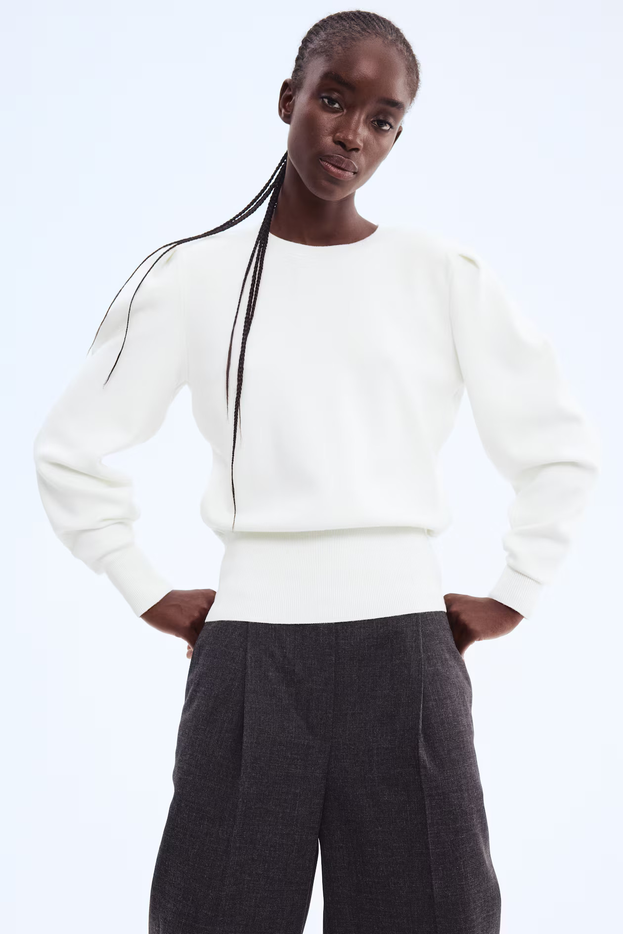 Top with Shoulder Pads | H&M (US + CA)