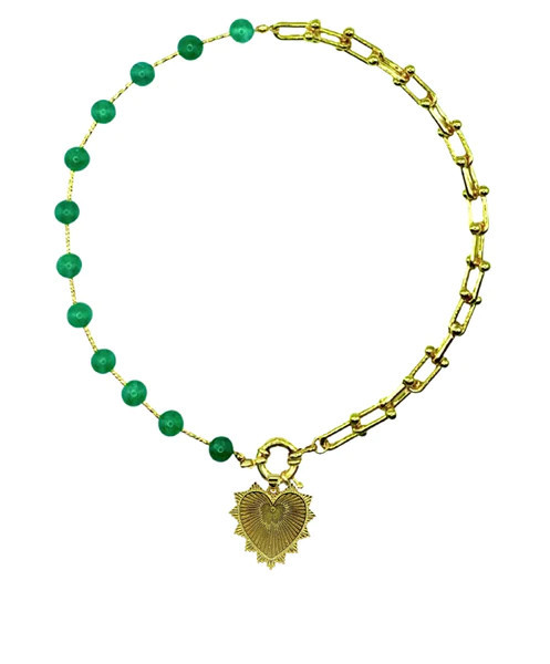 Intricate Heart Charm Necklace | Accessory Concierge