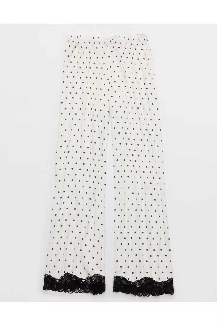 Aerie Real SoftÂ® Rib Trouser PJ Women's Soft Muslin XXS | American Eagle Outfitters (US & CA)