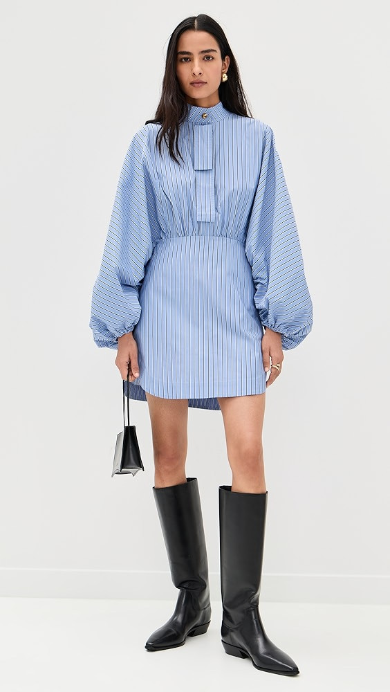 Drawstring Stripe Mini Dress | Shopbop